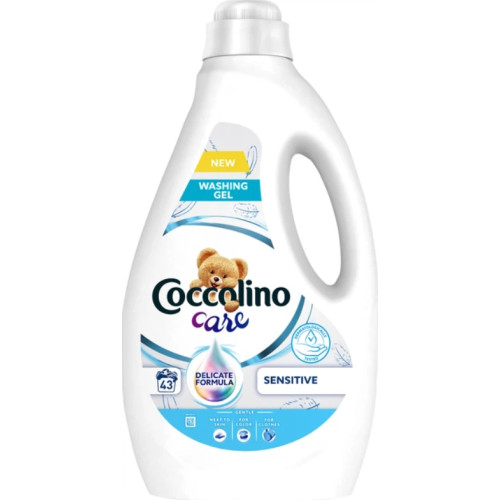 Гель для деликатной стирки Coccolino Care Sensitive, 1.72 л